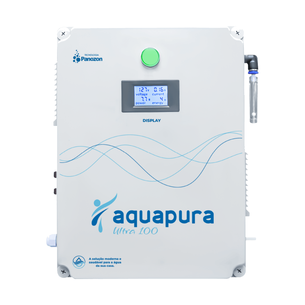 Foto do Aquapura Ultra, ozônio para tratar poços artesianos