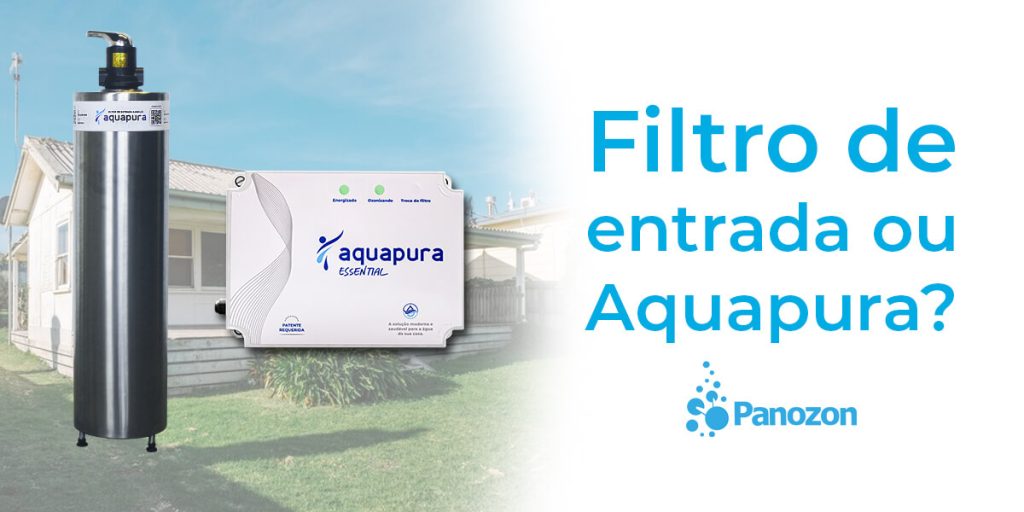 Filtro de entrada ou ozônio para caixa d'água? A resposta é os dois.