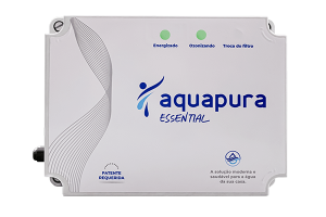 Gerador de ozônio Aquapura Essential para caixa d'água residencial