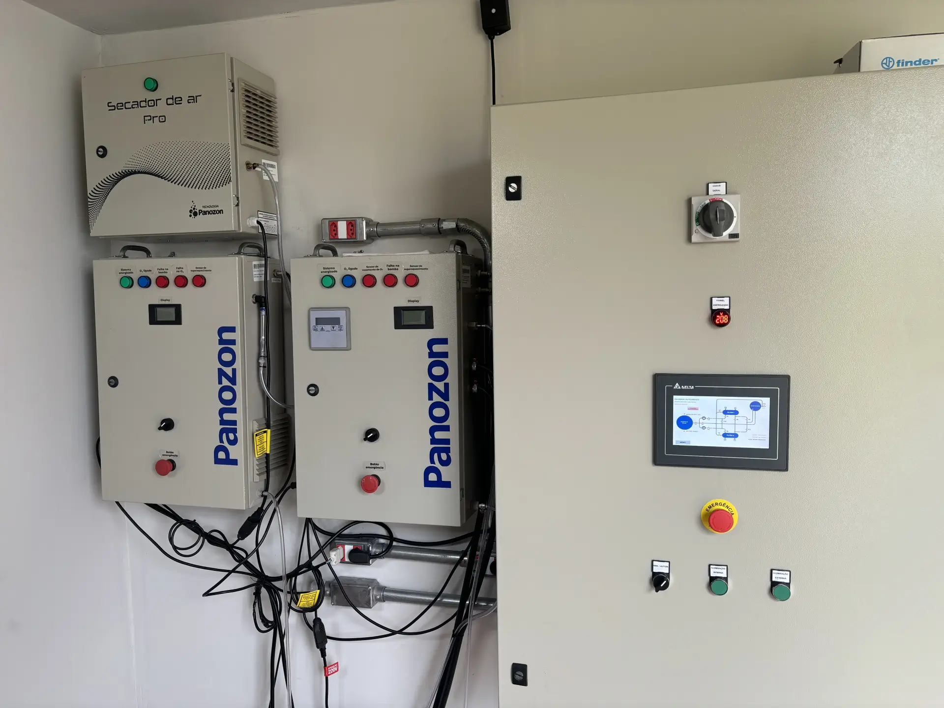 Gerador de ozônio industrial